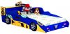 Детская кровать - Гоночная машина Формула 1 - Racing Car F1, артикул 350, кровать для ребенка в возрасте от 3-х до 16 лет, кровать машина из МДФ, цвет синий
